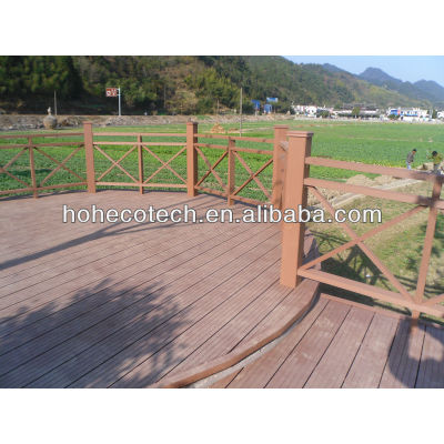 OEM wood plastic composite flooring