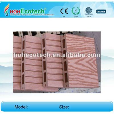 wpc composite engineered timber wood grain decking flooring