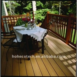 屋外の木製のfurnitureWater抵抗力があるWPCのDecking板はフロアーリング屋外WPCの木製のプラスチック合成のdeckingかフロアーリングを設計した