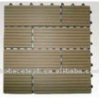 Grooved Easy Installalion DIY WPC tile/flooring