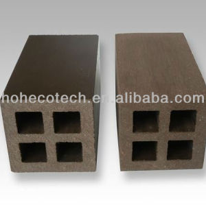 wpc post/ bars for fencing, gazebo, pergola ,water proof wpc wood plastic composite ASTM REACH FSC CE APPROVED
