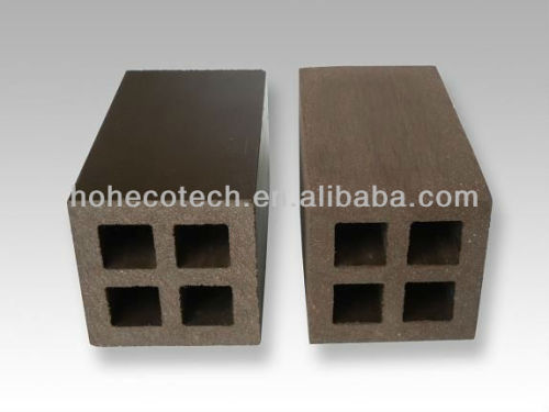 wpc post/ bars for fencing, gazebo, pergola ,water proof wpc wood plastic composite ASTM REACH FSC CE APPROVED