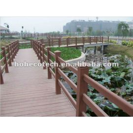 Outdoor wood plastic composite decking/eco wpc decking