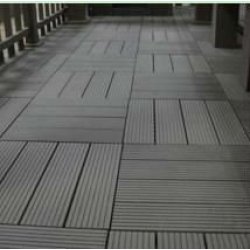 健康な設計wpcのdeckingは木製のプラスチック合成のdeckingをタイルを張る