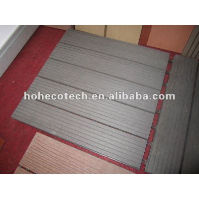 interlocking wpc DIY decking tiles
