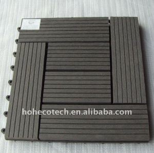 WPC outdoor floor tiles 300*300