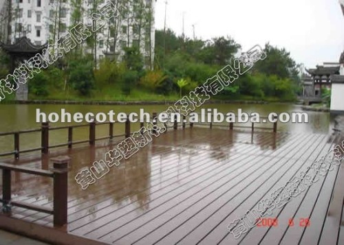 Huasu anti-UV water-proof wpc decking board (CE ROHS)
