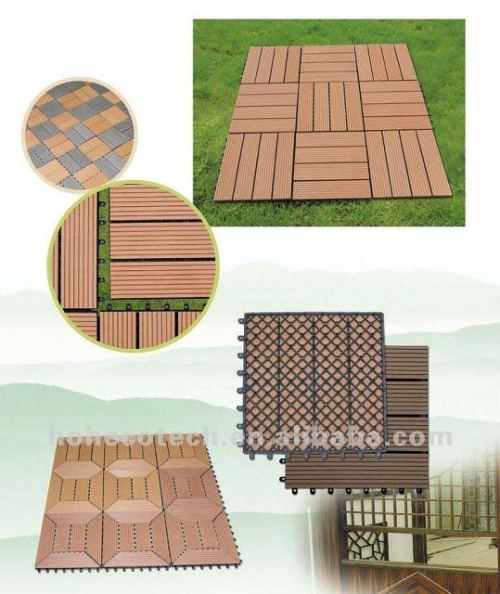 Popular and Portable WPC Tiles