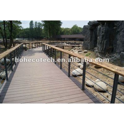 WPC outdoor wood plastic composite decking