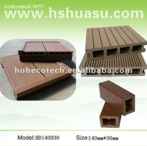 Interlocking Wood Plastic Composite wpc flooring deck