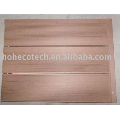 Assembled wpc flooring board