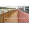 Non-paint, weatherproof , Fire retardant , UV resistant wpc fencing wpc fence wpc composite garden fence bridge railing