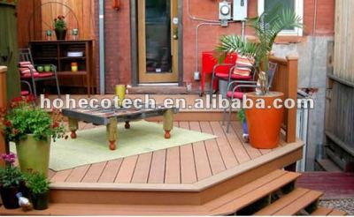 Wpc decking terrace