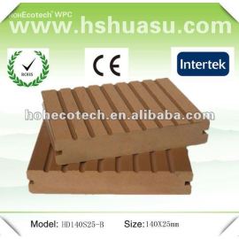 CE/RoHS approved water-proof solid outdoor wpc decking