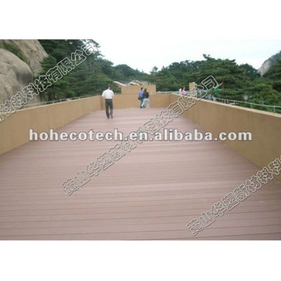 High tensile strength &Slip resistant outdoor wood flooring WPC(Wood Plastic Composite) decking