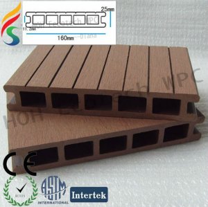 木製ポリマー合成のデッキボード