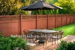 옥외 정원 훈장! 목제 플라스틱 합성 decking 또는 마루 옥외 wpc 지면 도와