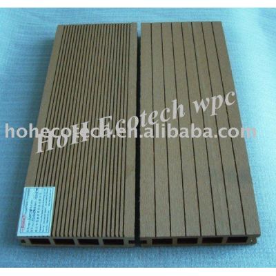 wood plastic composite flooring/decking-easy install