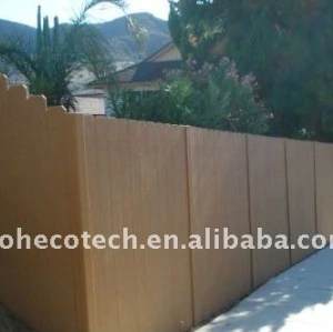 garantie de qualité ! Carrelage extérieur composé en plastique en bois de wpc de decking/plancher
