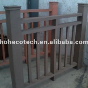 wpc decking flooring outdoor Railing
