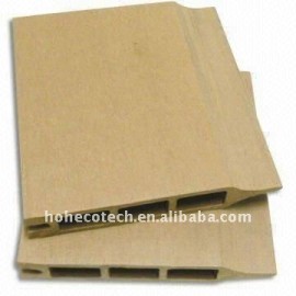 Light Hollow design wpc decking /flooring board wpc board wood plastic composite decking boards