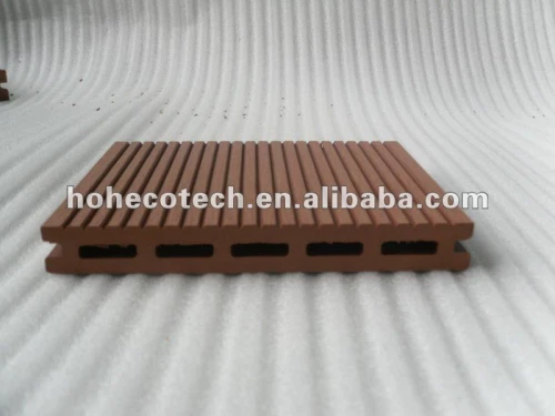 Wpc legno decking composito di plastica/140x17mm pavimentazione di wpc legno legno