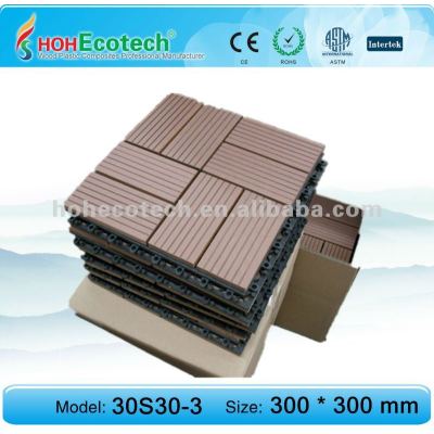 wpc interlocking decking tiles