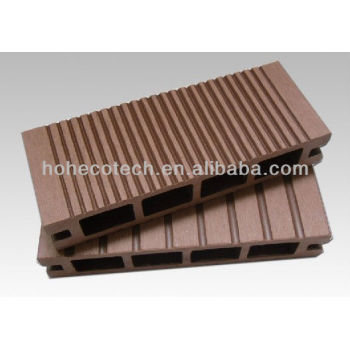 135*25mm Anhui superior quality hollow WPC- decking floor SIZE