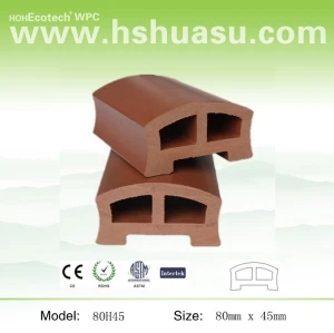 Hot sell Decorative balcony railing wpc composite materials
