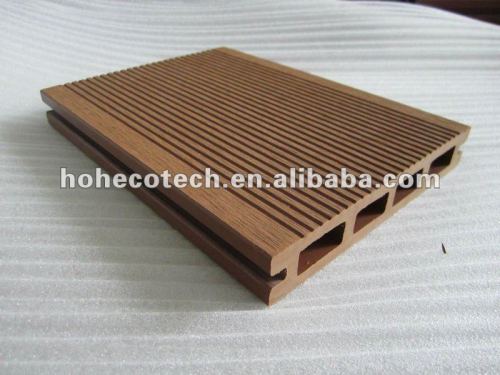 Waterproof/Weather Resistant Eco-friendly Recycled Wood Plastic Composite (WPC) Outdoor plastic flooring looks like wood