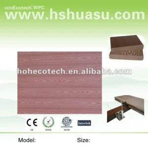 Eco-friendly wood plastic composite WPC decking