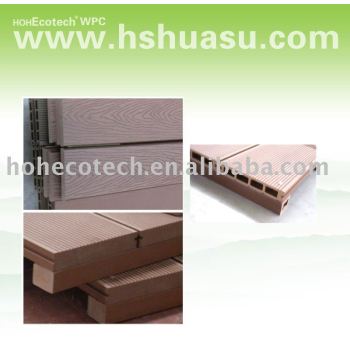 outdoor floor/eco-friendly wood plastic composite decking