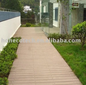 Plancher imperméable à l'eau de WPC