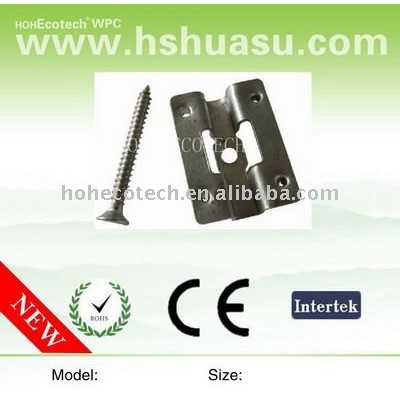 Clips for WPC decking board Hollow