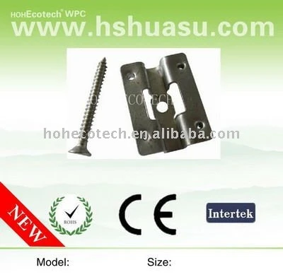 Clips for WPC decking board Hollow