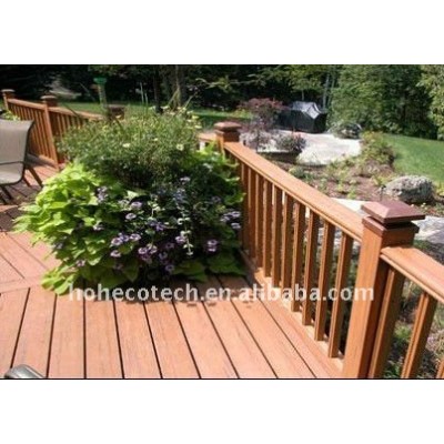 OUTdoor furniture flooring decoration WPC wood plastic composite decking/flooring composite wood