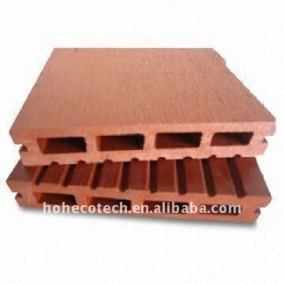 Solid wpc decking composite wood decking boards