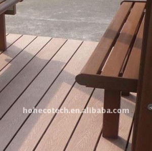 wpcのベンチのための屋外の使用されたwpcのdeckingか床板