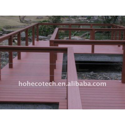 wood plastic composite wpc decking/flooring