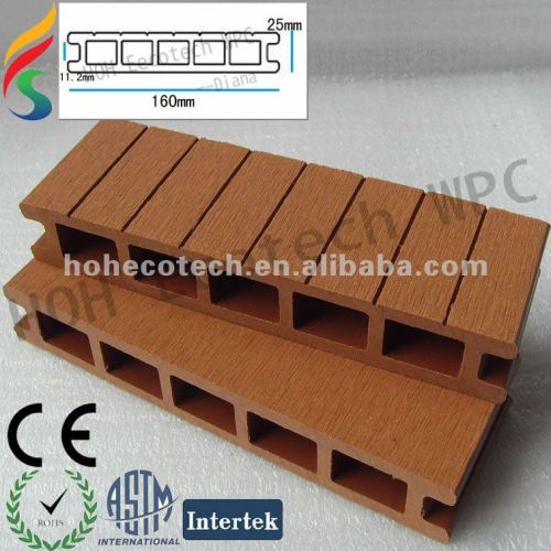 low price wood plastic outdoor flooring/composite decking