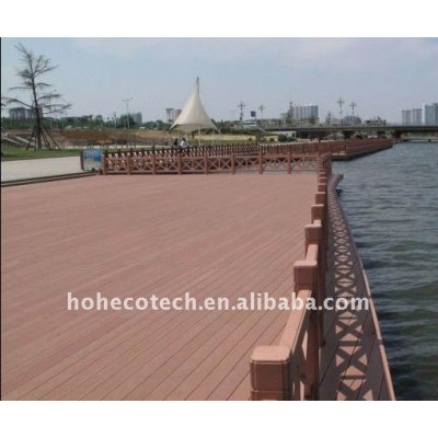 LONG life to use wood plastic composite decking/flooring composite wood