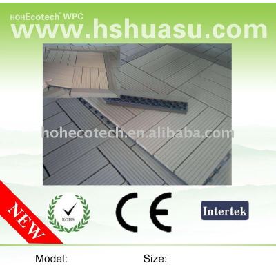 ecotech WPC composite interlocking tiles