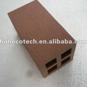 100% recycled wpc high quality outdoor fencing post (wpc flooring/wpc wall panel/wpc leisure products)