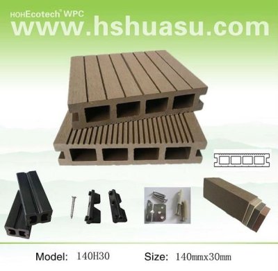 CE approved Wood Plastic Composite WPC Outdoor Decking