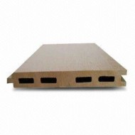 設置accesorriesの木製のプラスチック合成のwpcの合成物のdeckingのない125x15mm屋内または世帯か屋外のフロアーリング