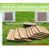 Waterproof&Anti-slip Wood plastic composite sauna floor board Patio WPC DIY tile