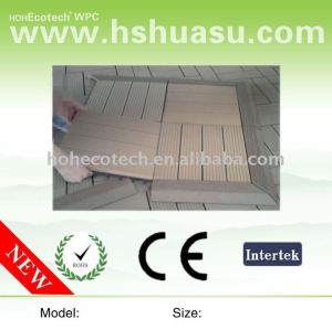 eco-friendly WPC composite interlocking tiles