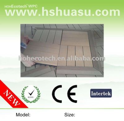 eco-friendly WPC composite interlocking tiles