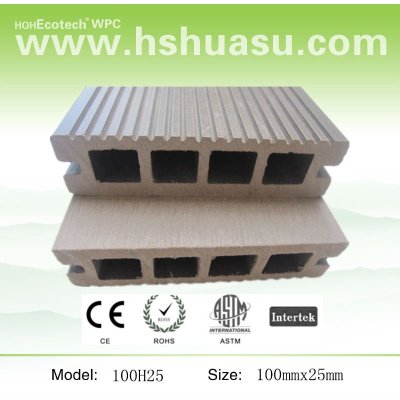 Elegant Look Outdoor Wood Flooring WPC Materials