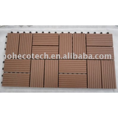 WPC interlocking tiles